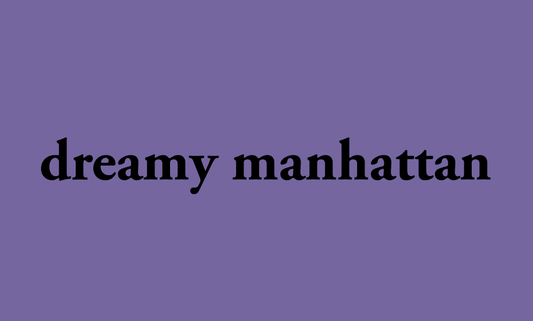 Dreamy Manhattan Cocktail