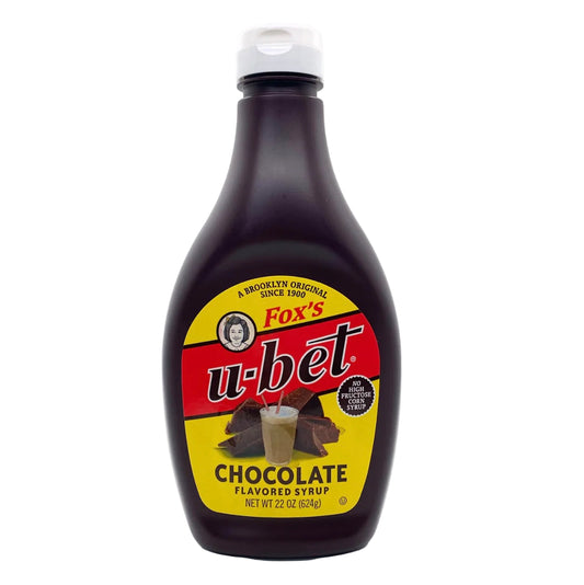 Fox's u-bet 22 oz. Original Chocolate Syrup