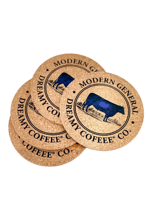Dreamy Coffee Co. Coasters (Set of 4)