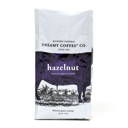 Hazelnut Organic Beans, 12oz.
