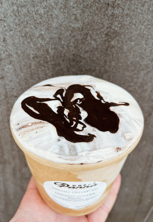 Dreamy Coffee Swirl Ice Cream by Caffè Panna