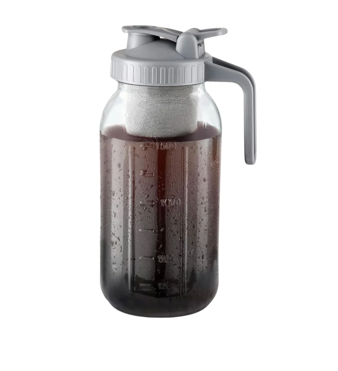 Cold Brew Pitcher 32 oz, Gray