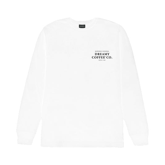 Keep Dreaming Long Sleeve T-Shirt in White