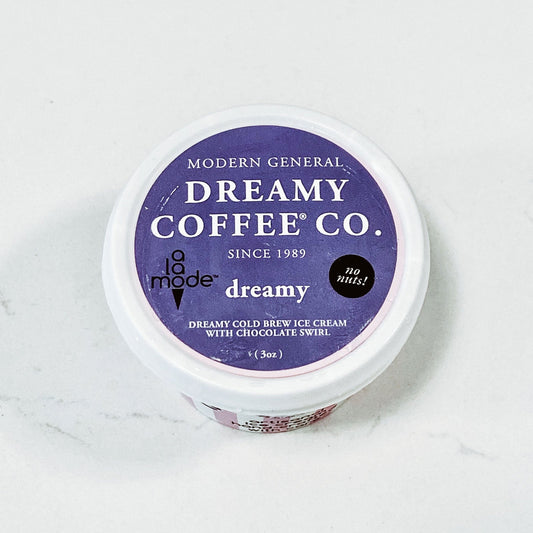 WS: Dreamy Coffee Co. Cold Brew Ice Cream, 3oz. Cup (case of 24)