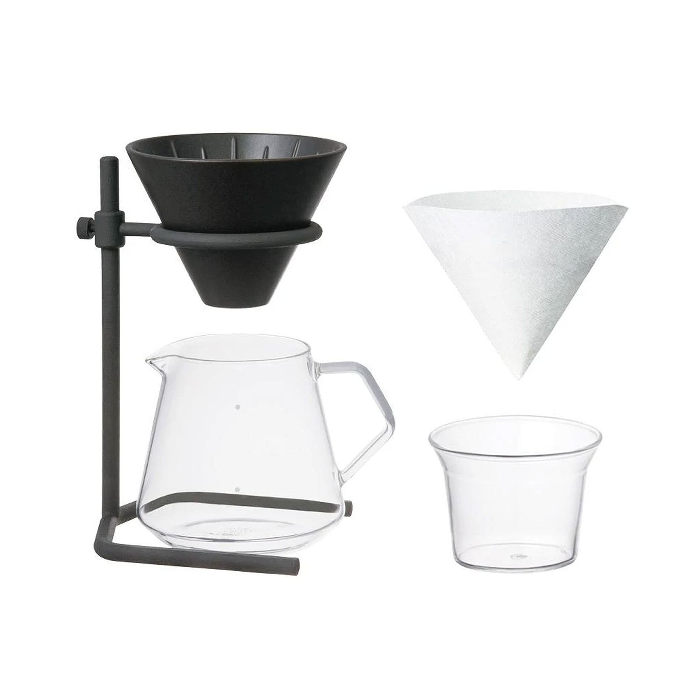 Kinto Brewer Stand Set, 4 cups